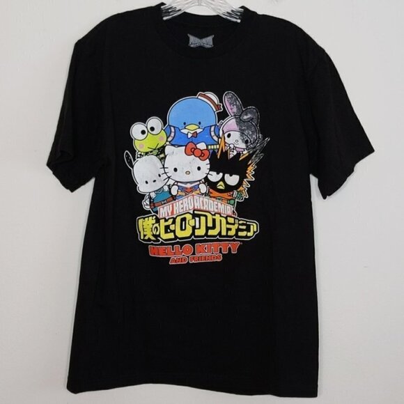 My Hero Academia Hello Kitty Graphic T Shirt - Picture 1 of 4